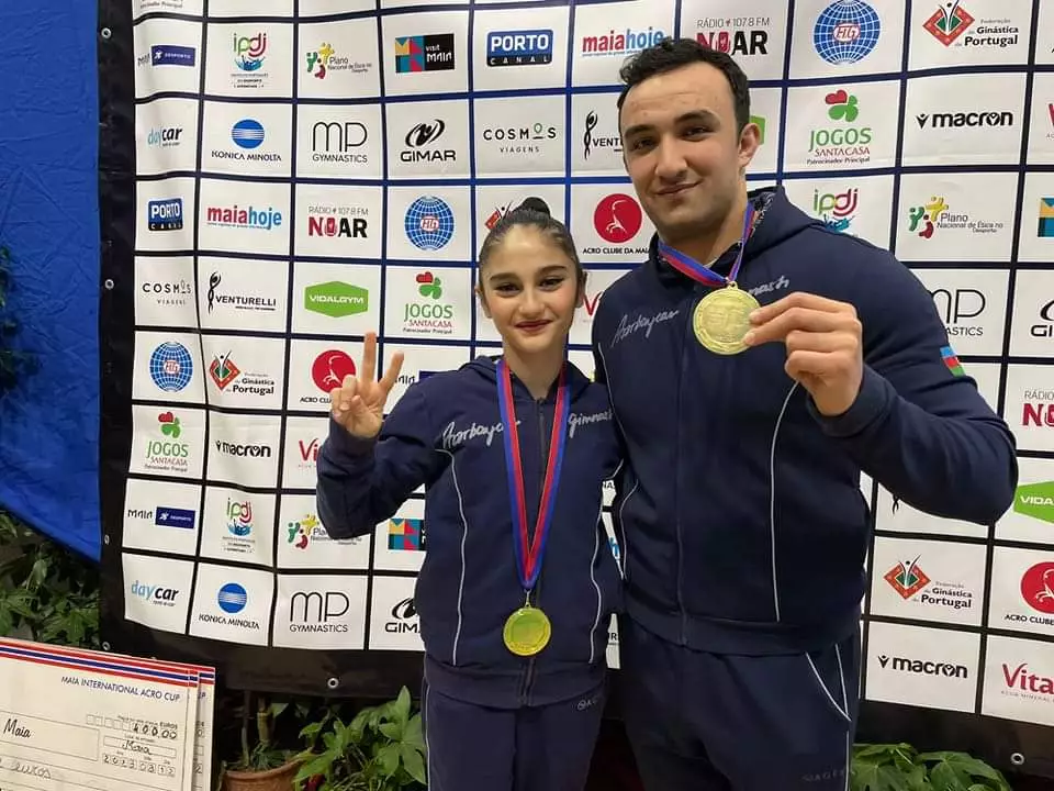 Azərbaycanlı gimnastlar qızıl medal qazanıb