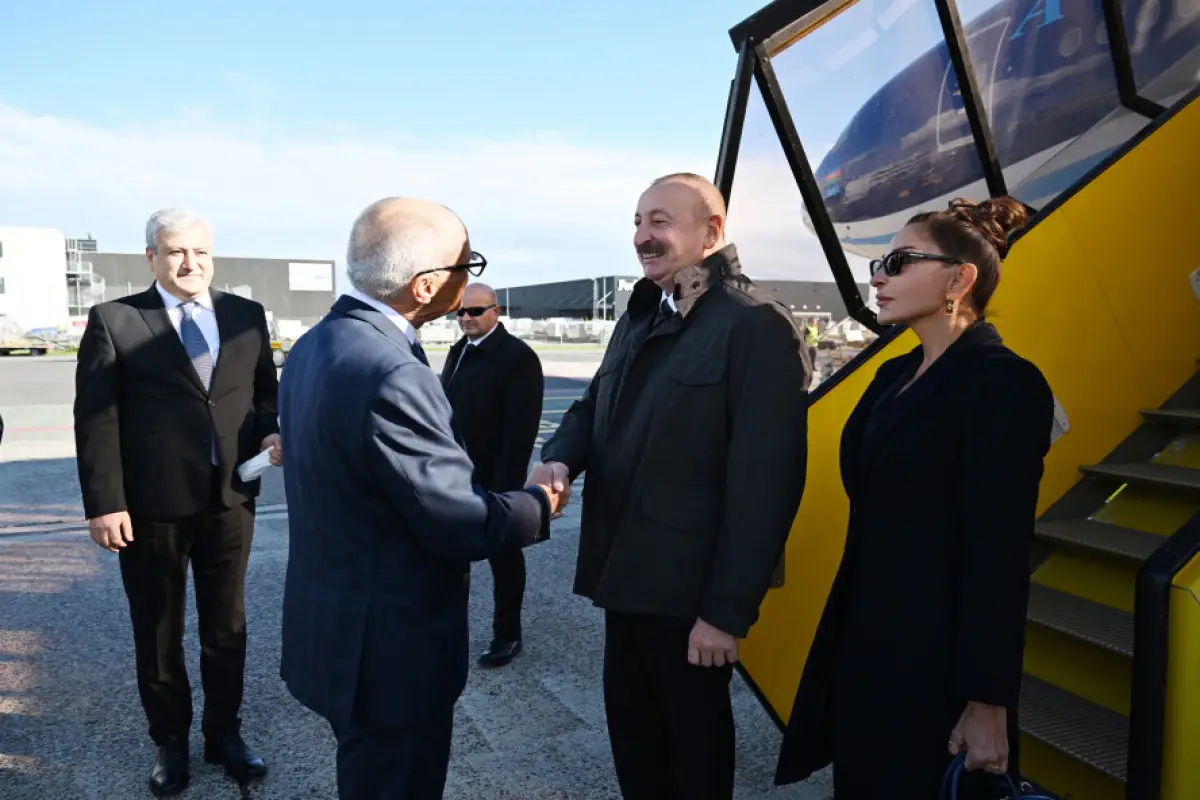 Prezident İlham Əliyev Danimarkaya işgüzar səfərə gedib