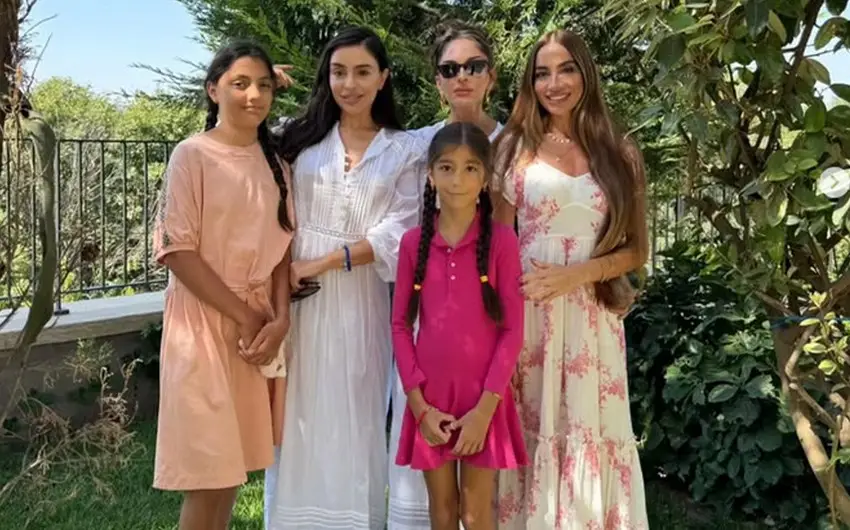 Leyla Əliyeva Mehriban Əliyevanın doğum günü münasibətilə paylaşım edib