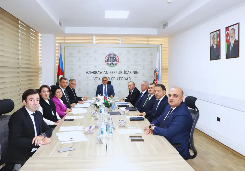 Vəkillər Kollegiyası Rəyasət Heyətinin növbəti iclası keçirilib