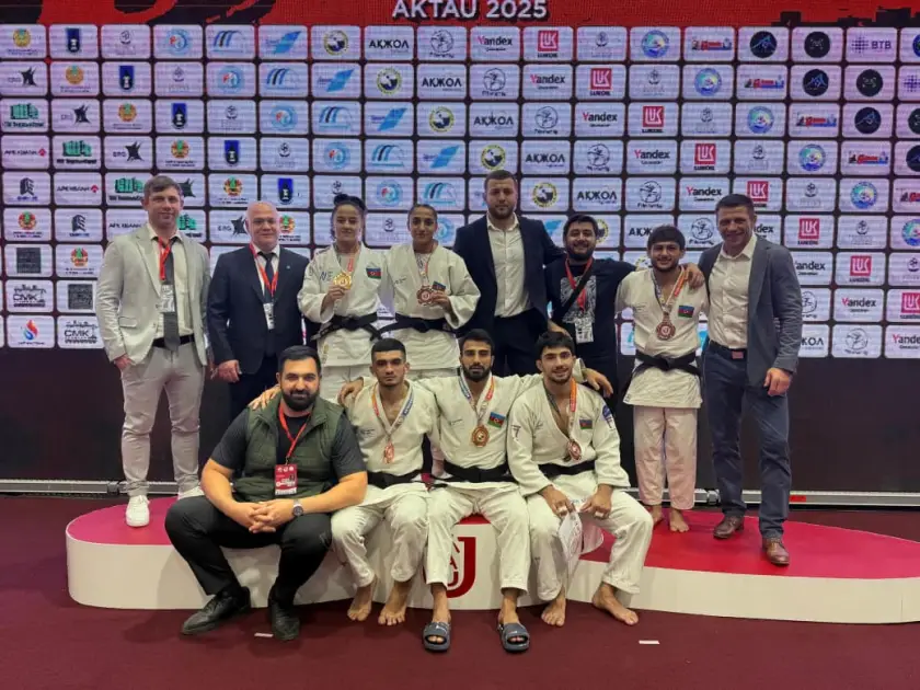 Azərbaycanın 6 cüdoçusu medal qazanıb