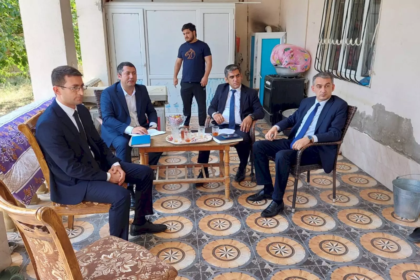 Laçına köçürülən ailələr məşğulluq proqramına cəlb olunub