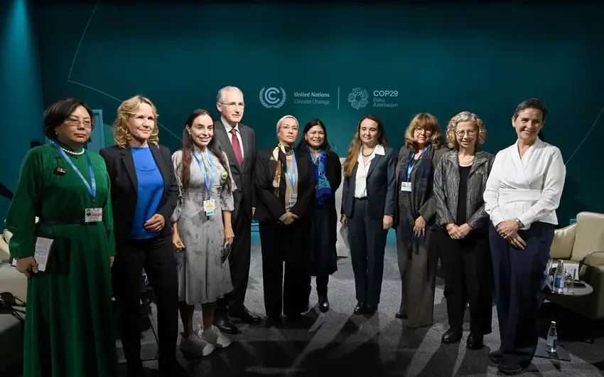 Leyla Əliyeva COP29 çərçivəsində Qlobal Liderlərin Dialoqunda iştirak edib - FOTO