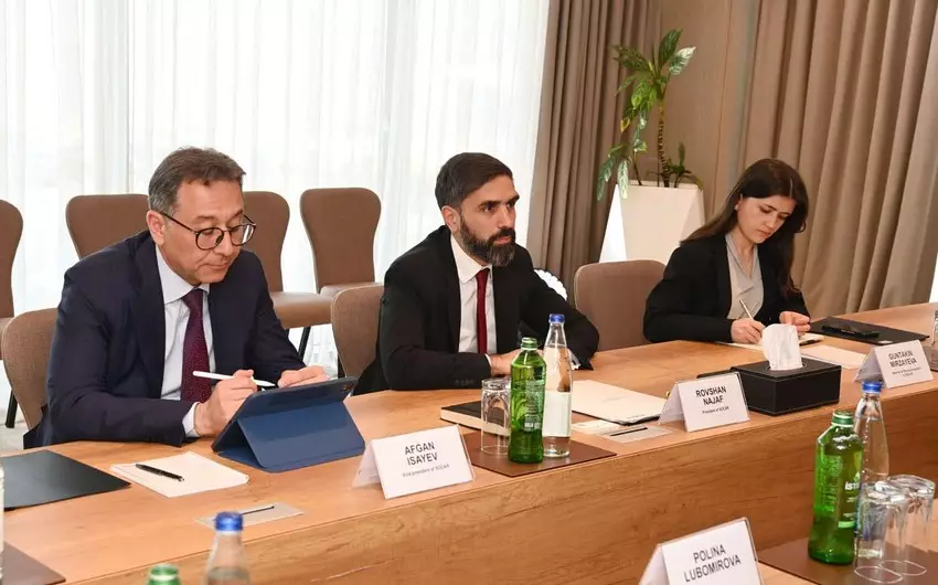 SOCAR və “ACWA Power” yaşıl hidrogen istehsalı üzrə əməkdaşlığı müzakirə edib - FOTO