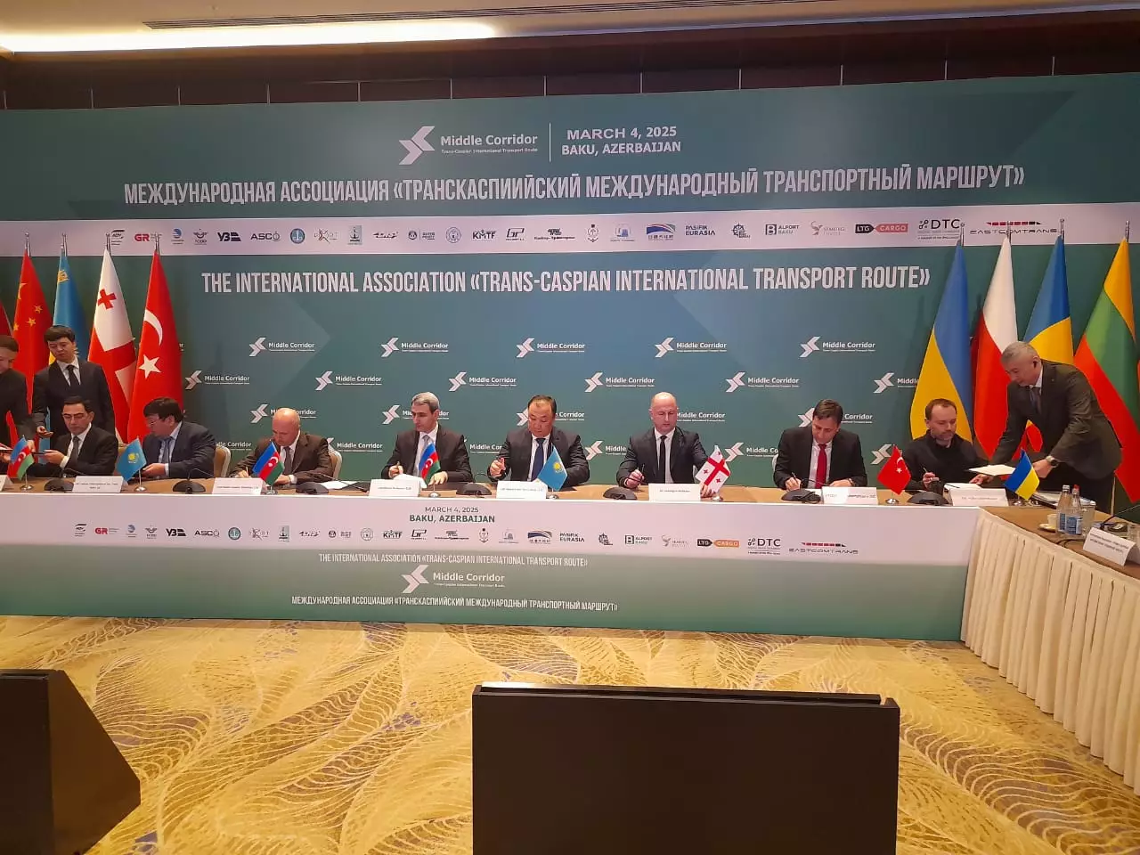 “Trans-Xəzər Beynəlxalq Nəqliyyat Marşrutu”nun bu il üçün büdcəsi təsdiq edilib