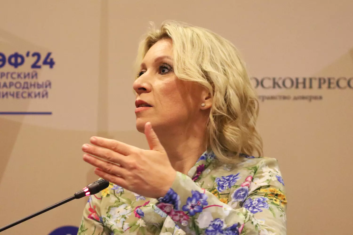 Zaxarova vizasının ləğv edilməsinə reaksiya verib
