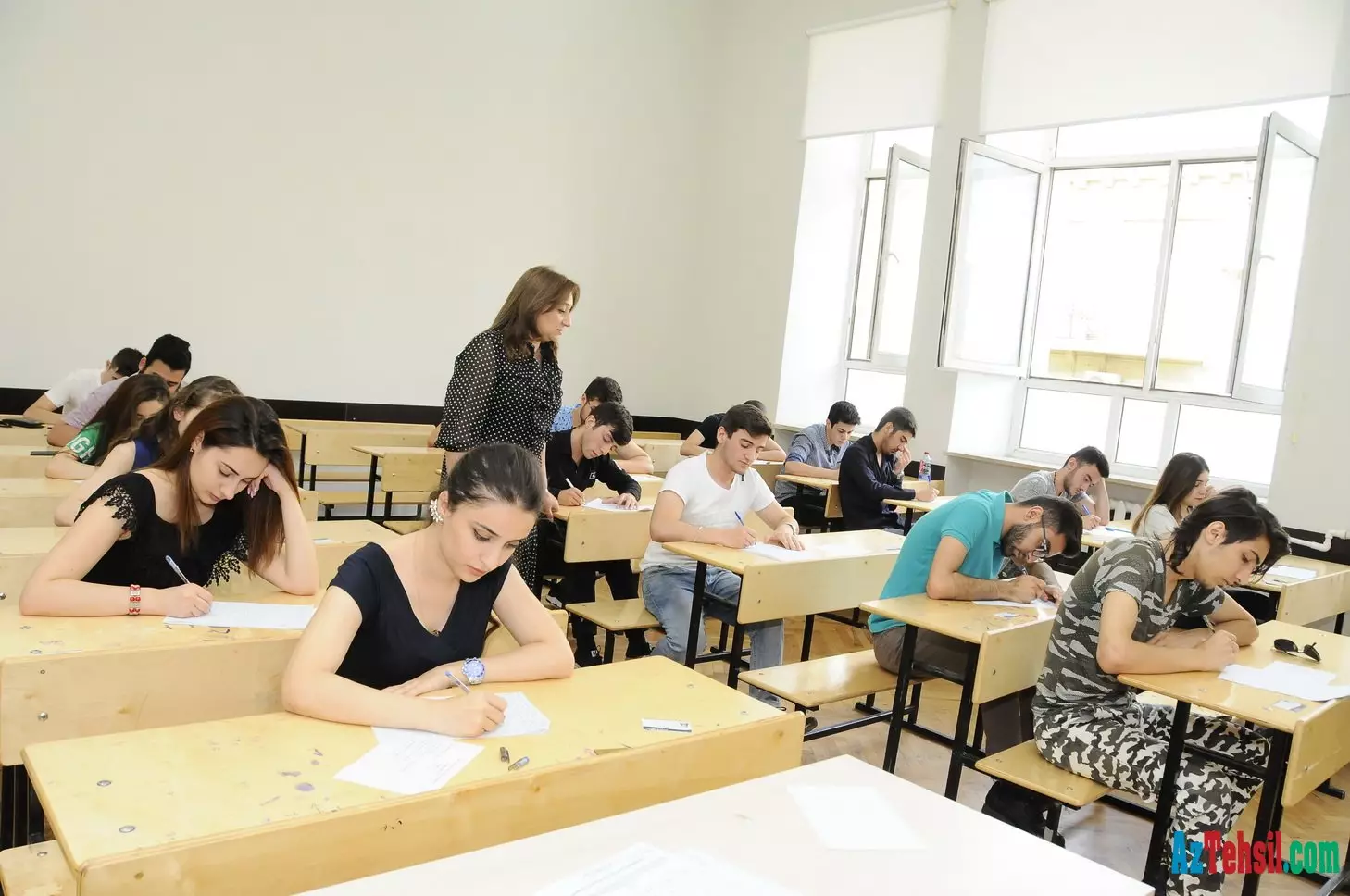 Bakının bir sıra rayonlarında IX siniflər üçün buraxılış imtahanı keçiriləcək