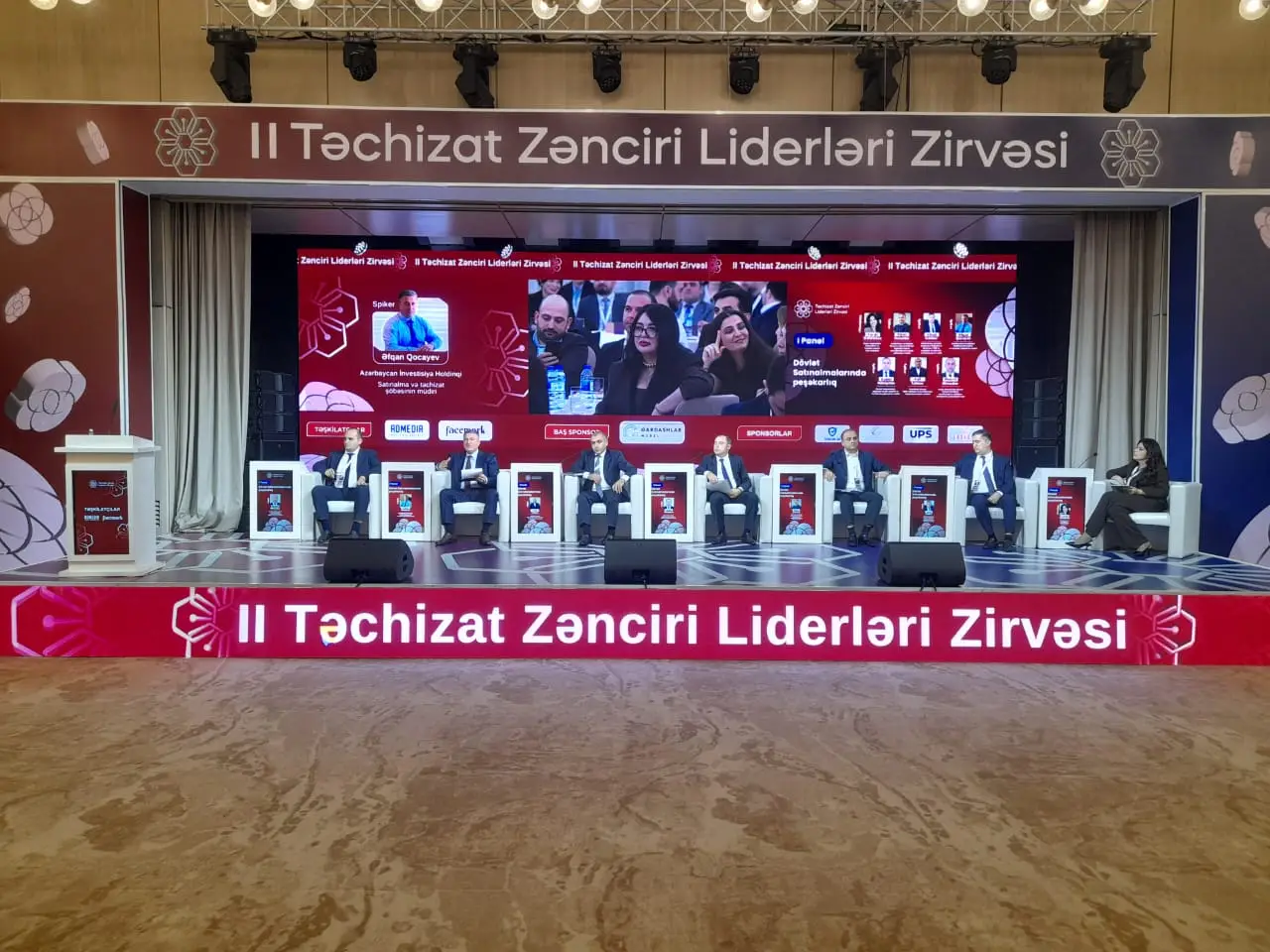 Təchizat Zənciri Liderləri Zirvəsində I panel müzakirəsi keçirilib