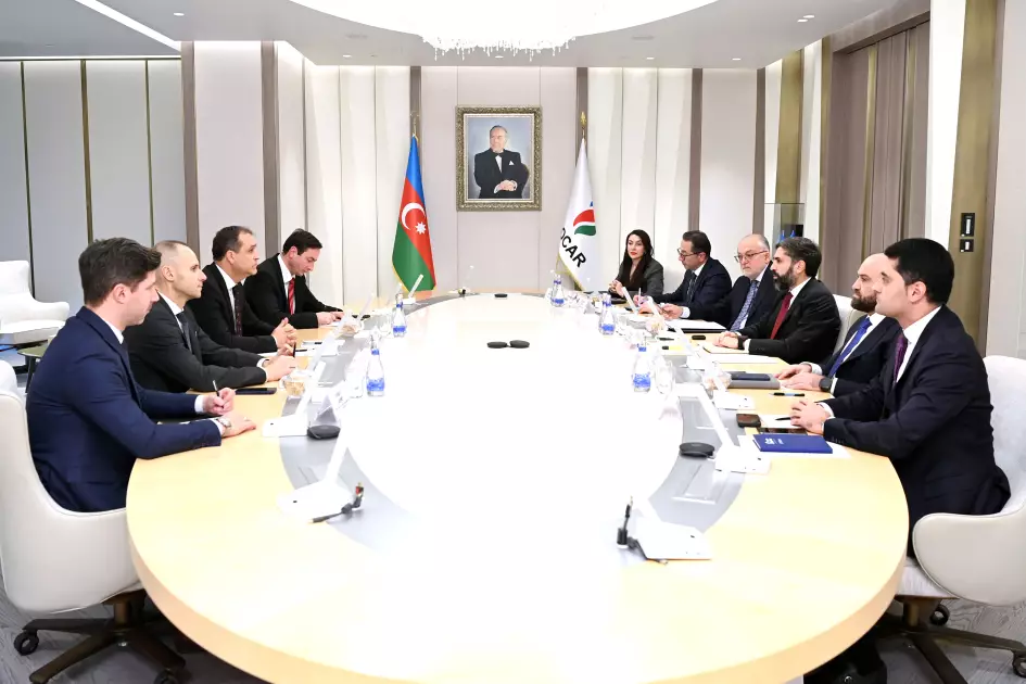 SOCAR və “MVM Group” nəzərdə tutulan layihələrlə bağlı fikir mübadiləsi aparıb - FOTO
