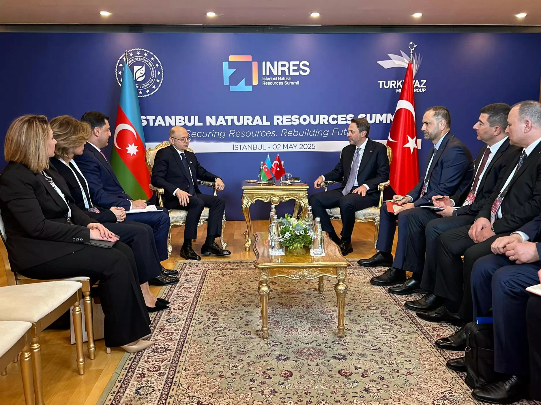 Energetika naziri Türkiyədə bir sıra görüşlər keçirib - FOTO
