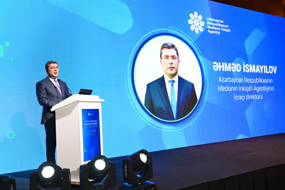“İctimai proseslər media müstəvisində” mövzusunda II Forumun açılış mərasimi keçirilib - YENİLƏNİB - FOTO