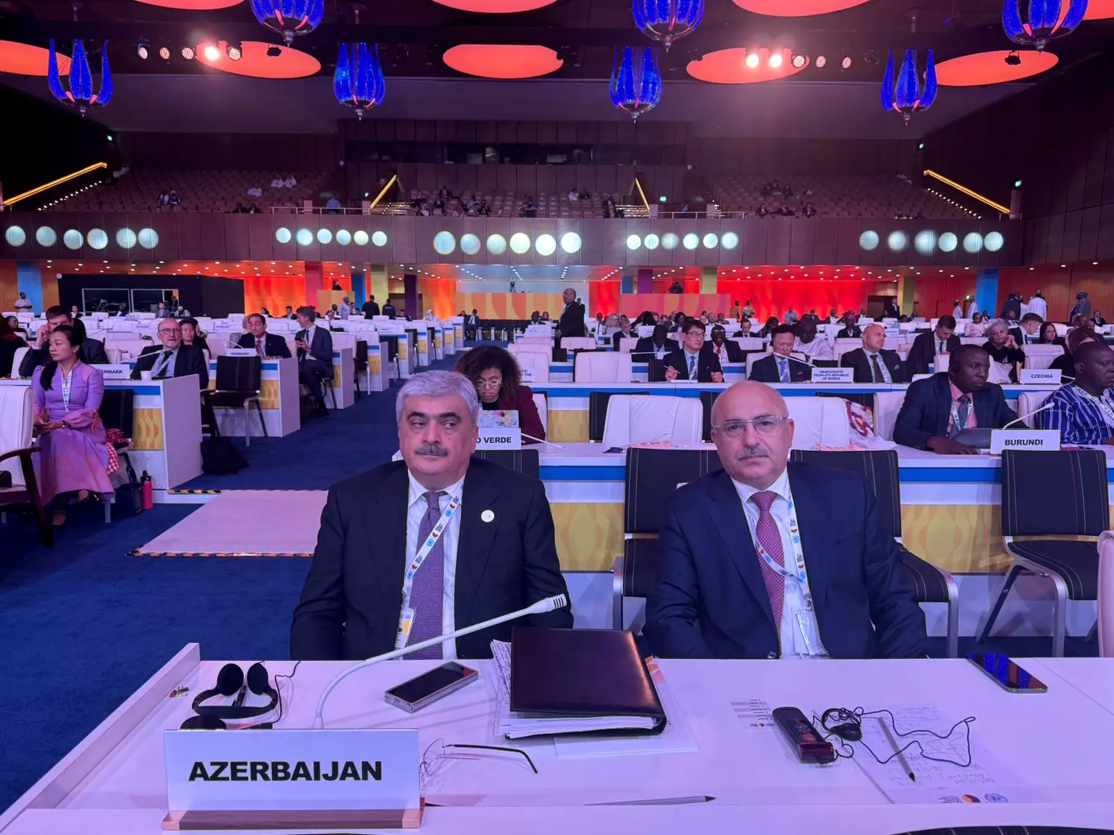 Baş nazirin müavini Dohada BMT-nin İkinci Dünya Sosial Sammitində iştirak edir