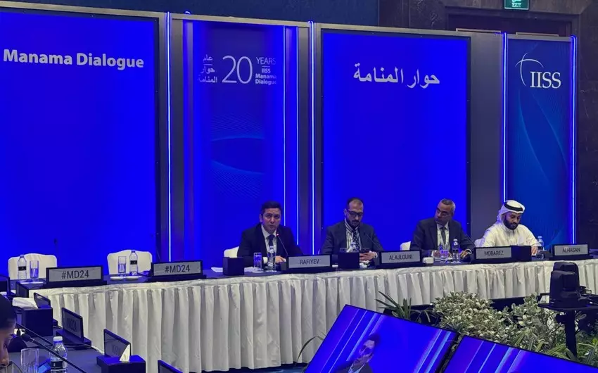 XİN başçısının müavini Manama Dialoqu Forumunda çıxış edib - FOTO