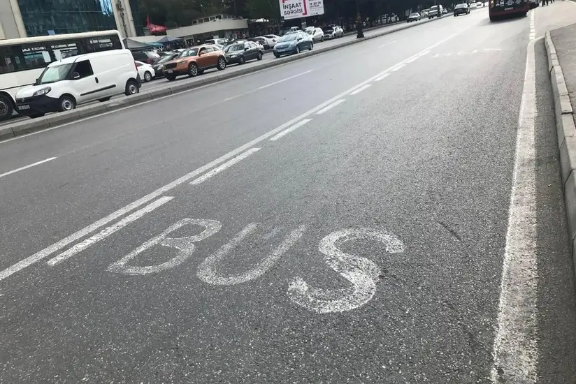 Masazır dairəsindən paytaxt istiqamətində avtobuslar üçün xüsusi hərəkət zolağı yaradılıb