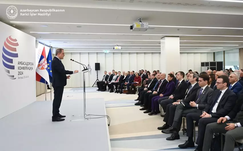 Ceyhun Bayramov Azərbaycan və Serbiyanın beynəlxalq hüququn selektiv tətbiqinə məruz qalmasından danışıb
