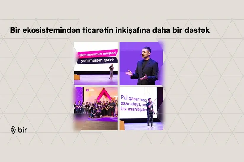 "Bir" ekosistemindən ticarət sənayesinin inkişafı üçün daha bir addım