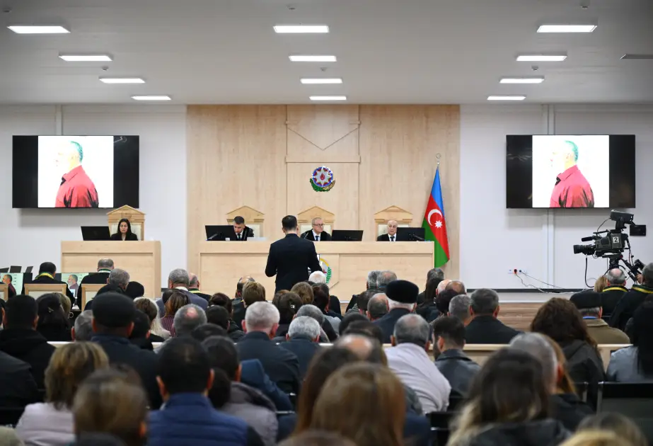 Ermənistan vətəndaşlarının məhkəməsində daha 10 təqsirləndirilən şəxslə bağlı sübutlar elan olundu