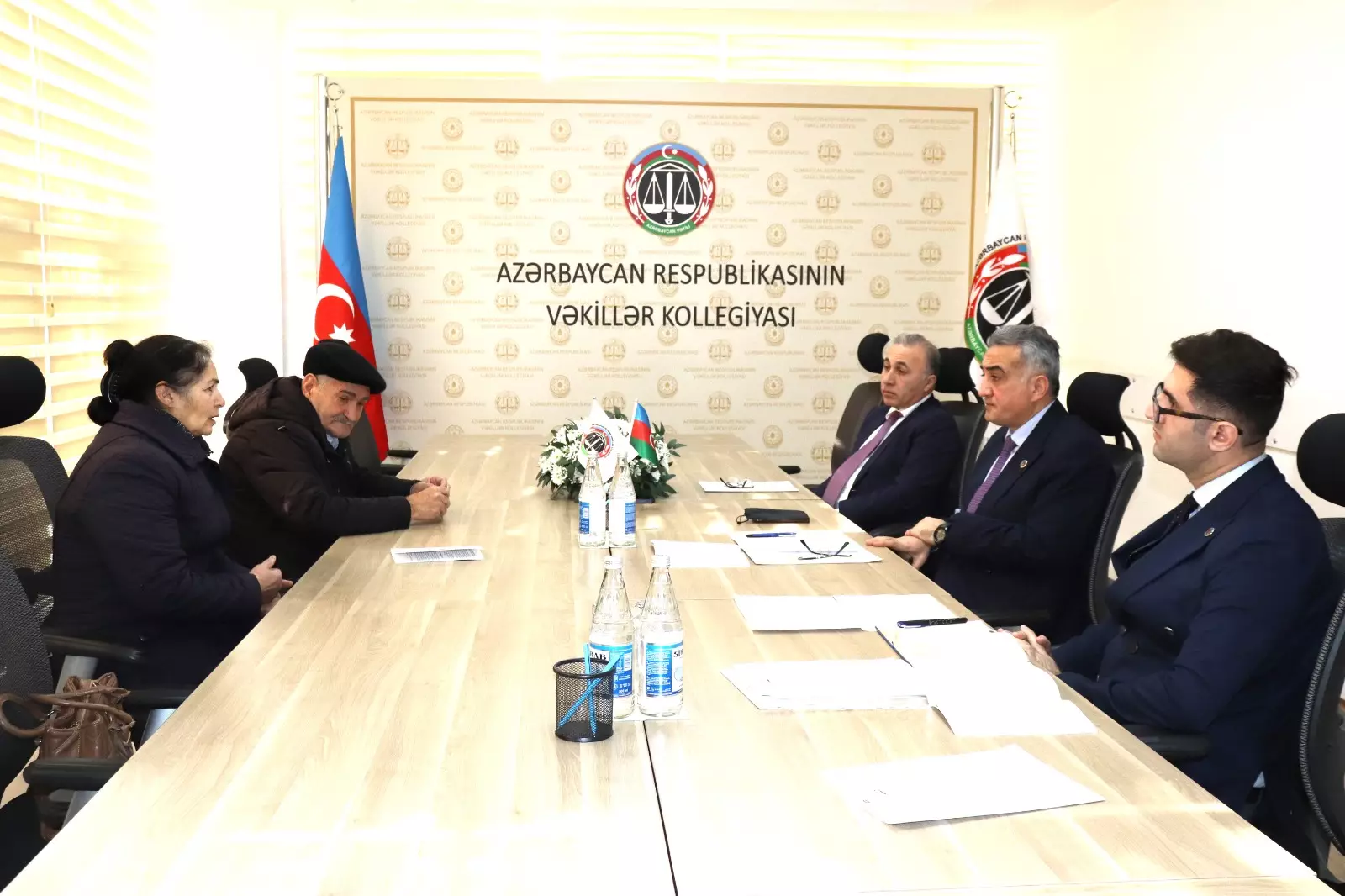 Vəkillər Kollegiyasının rəhbərliyi növbəti vətəndaş qəbulu keçirib - FOTO