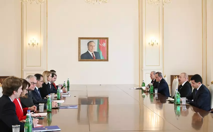 Prezident İlham Əliyev Kaya Kallası qəbul edib - YENİLƏNİB