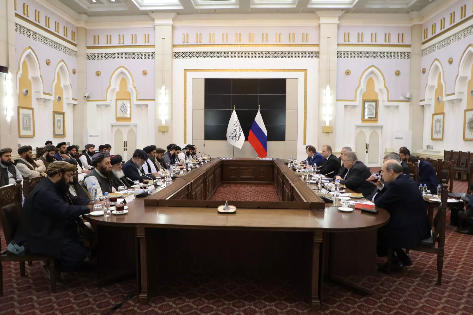 Taliban Sergey Şoyqunu Prezident Sarayında qəbul edib