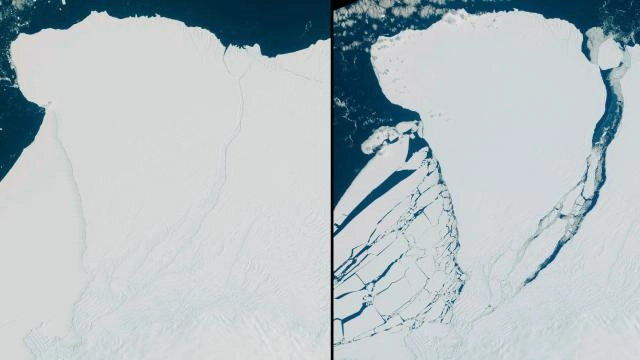 Antarktidada 1550 kvadrat kilometr buz qopub