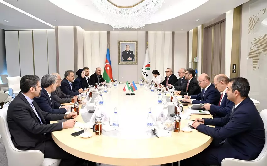 SOCAR-la İranın şirkətləri arasında əməkdaşlıq imkanları nəzərdən keçirilib - FOTO
