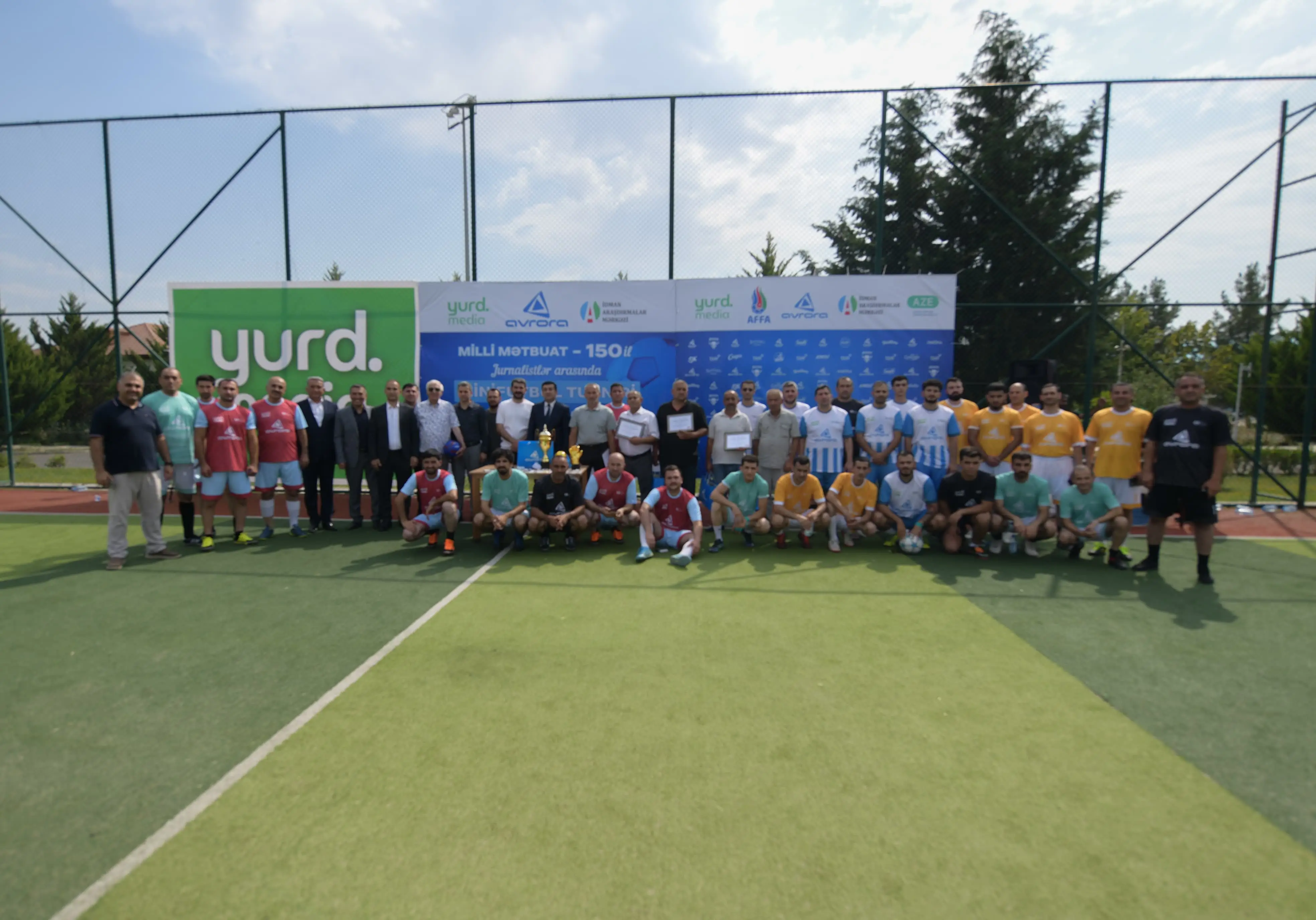 Şamaxıda "Milli Mətbuat – 150" minifutbol turniri start götürüb - FOTO