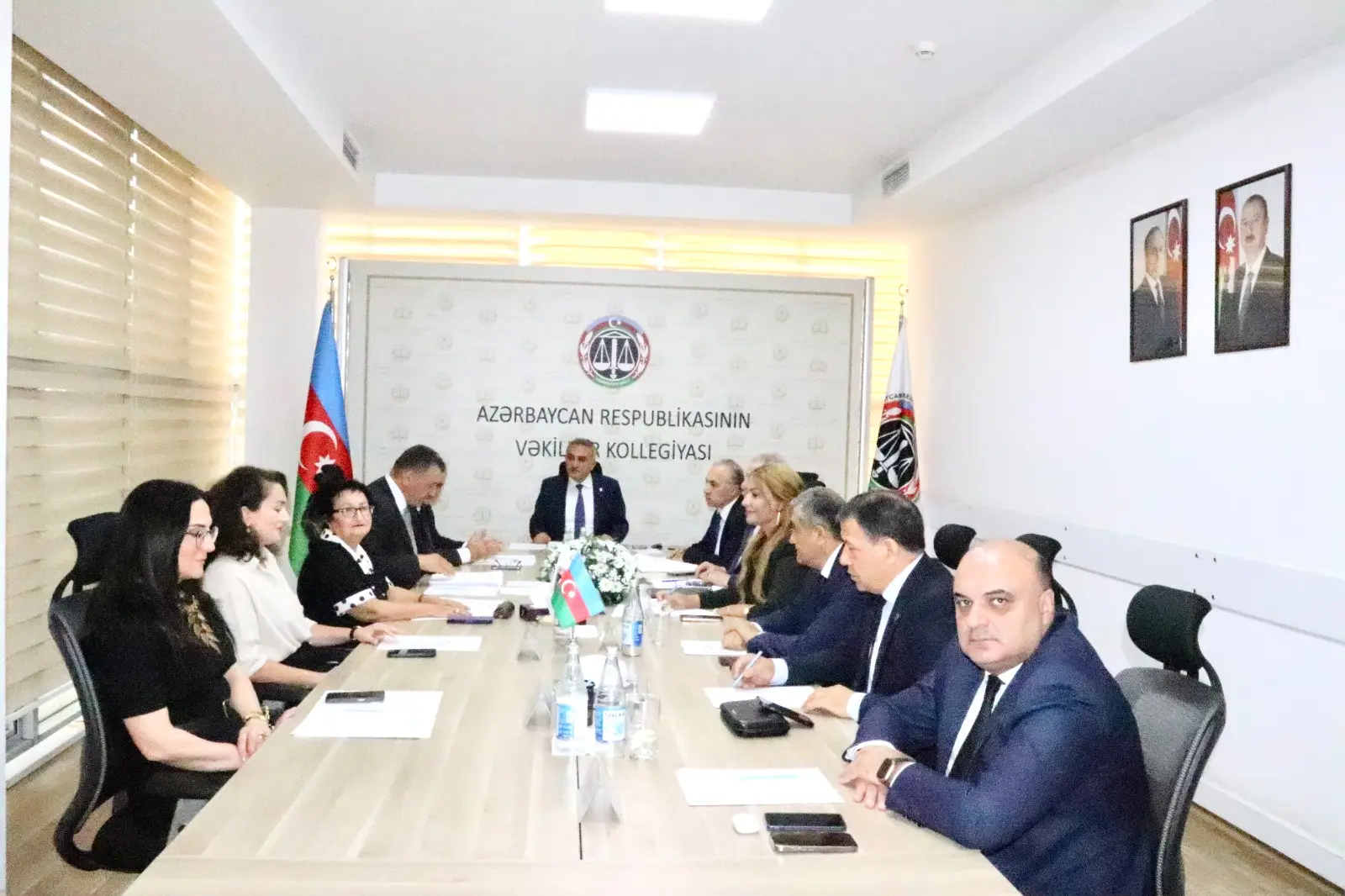 Vəkillər Kollegiyası Rəyasət Heyətinin növbəti iclası keçirilib - FOTO