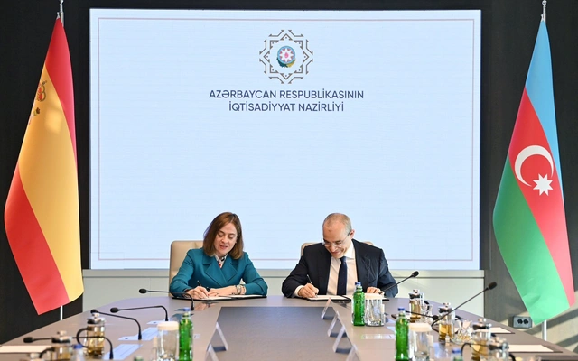 Azərbaycanla İspaniya arasında Strateji iqtisadi əməkdaşlıq haqqında Anlaşma Memorandumu imzalanıb - FOTO