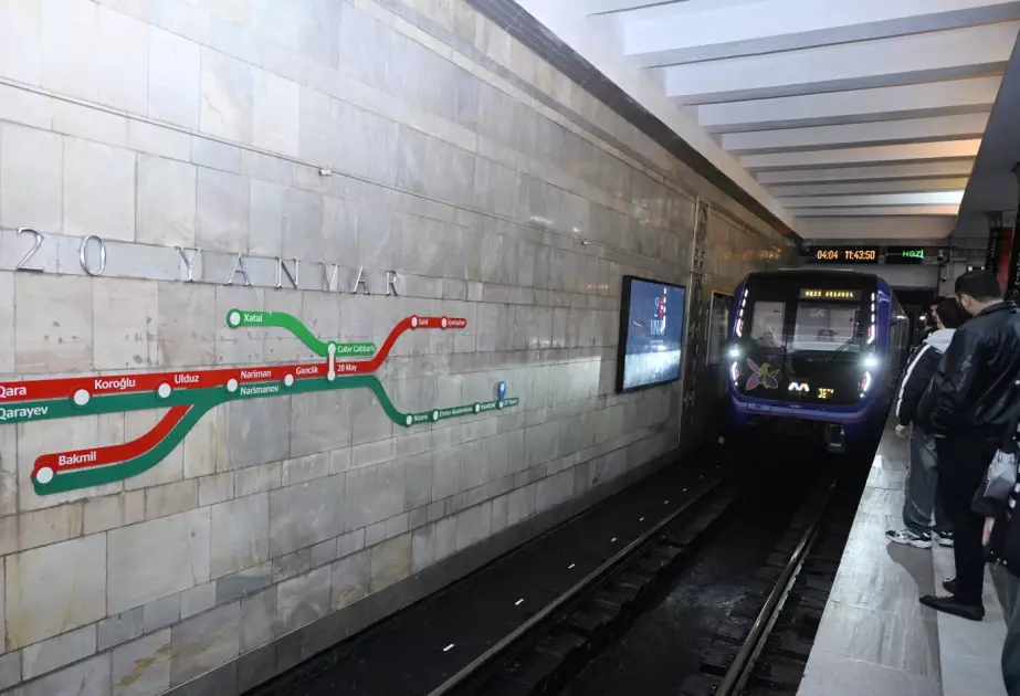 Bakı metrosunda interval azaldılacaq