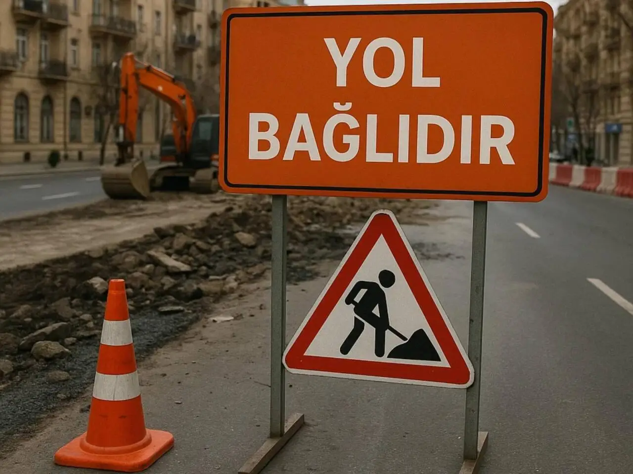 Bakının bu küçəsində nəqliyyat vasitələrinin hərəkəti məhdudlaşdırılacaq