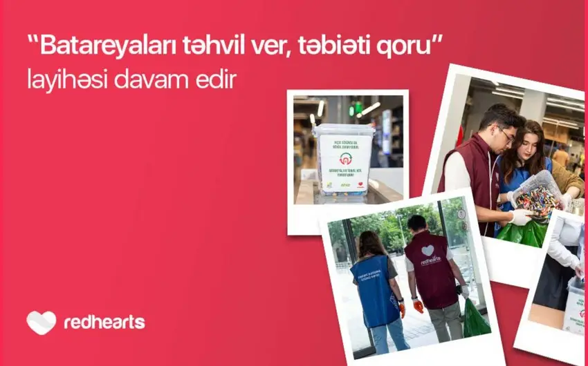 “Batareyaları təhvil ver, təbiəti qoru” layihəsi çərçivəsində 96 kq işlənmiş batareya təhvil verilib