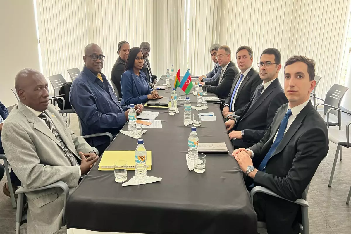 Azərbaycanla Qvineya-Bissau arasında siyasi məsləhətləşmələrin ilk iclası keçirilib - FOTO