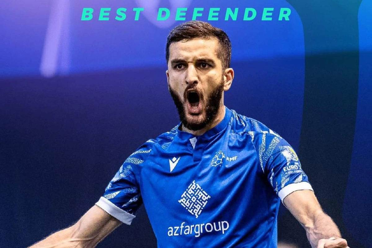 Azərbaycan millisinin futbolçusu Avropanın ən yaxşısı seçilib