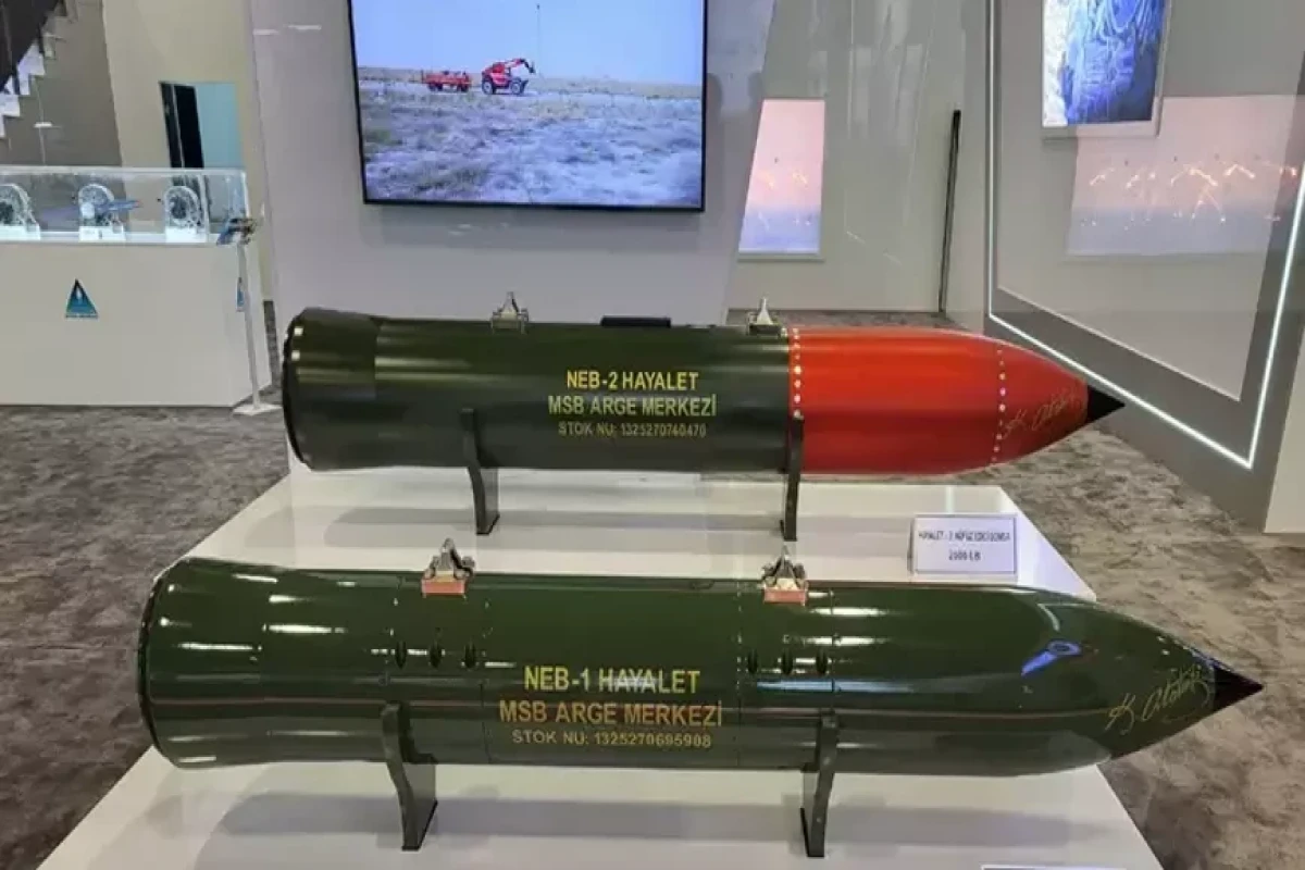 Türkiyənin bunkerləri deşən “Hayalet” bombası dünyada əks-səda doğurub