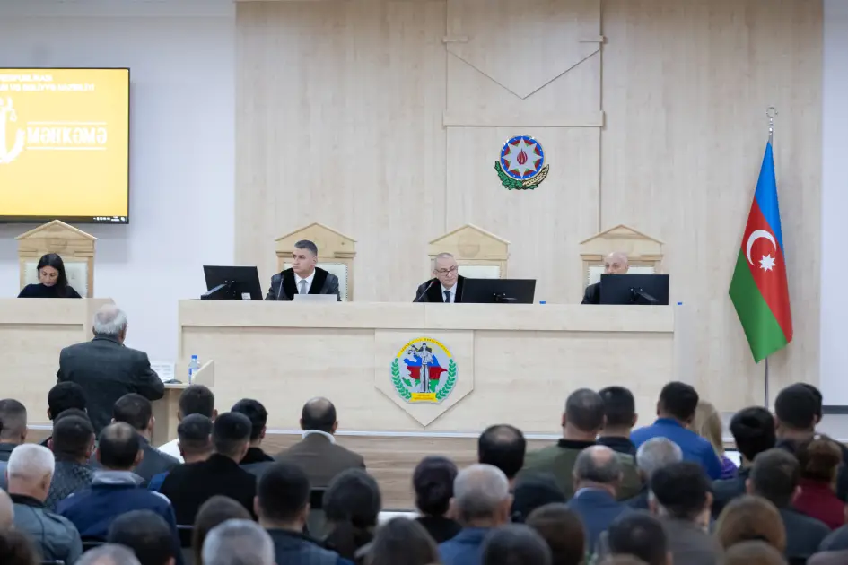 Vardanyanın məhkəməsində zərərçəkmişlərin və onların hüquqi varislərinin ifadələri dinlənilib