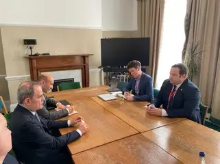 XİN Ceyhun Bayramovun Britaniya parlamentində görüşlərinə dair məlumat yayıb