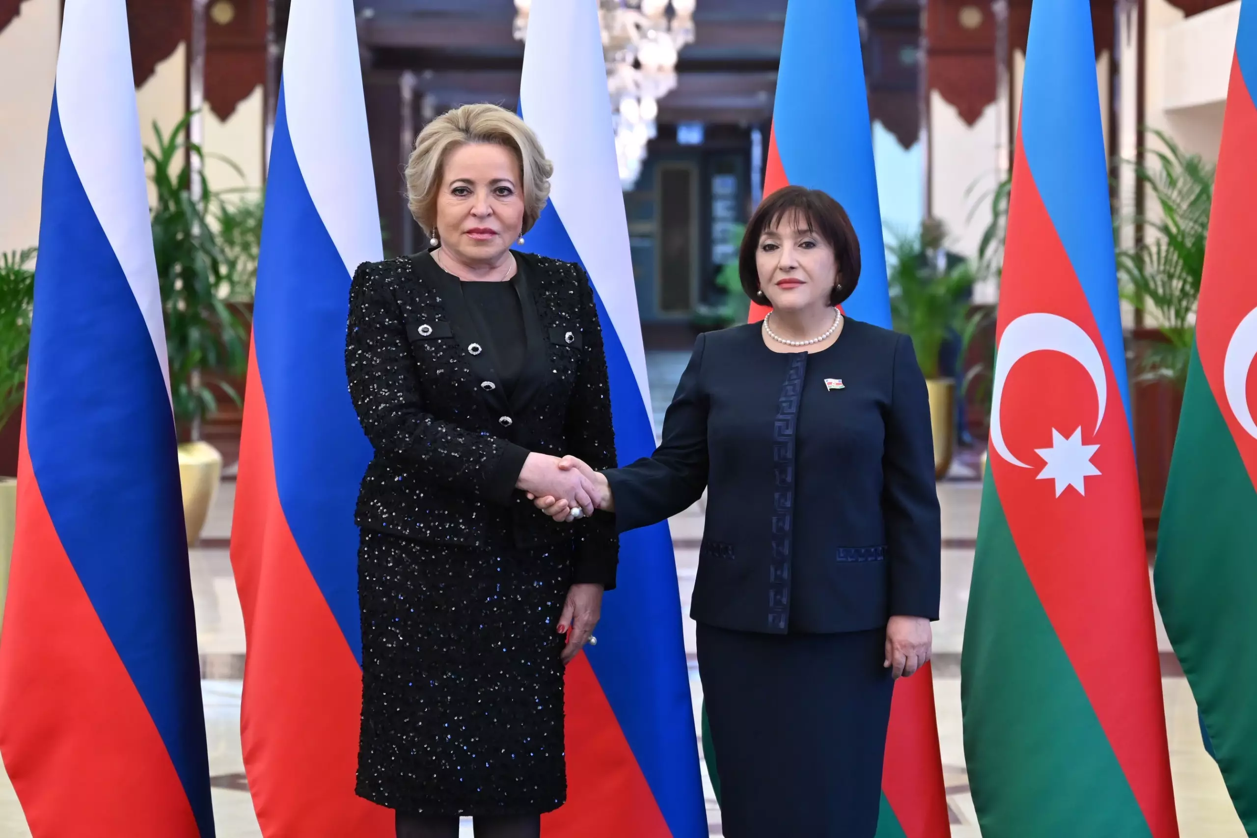 Sahibə Qafarova Valentina Matviyenko ilə görüşüb - FOTO