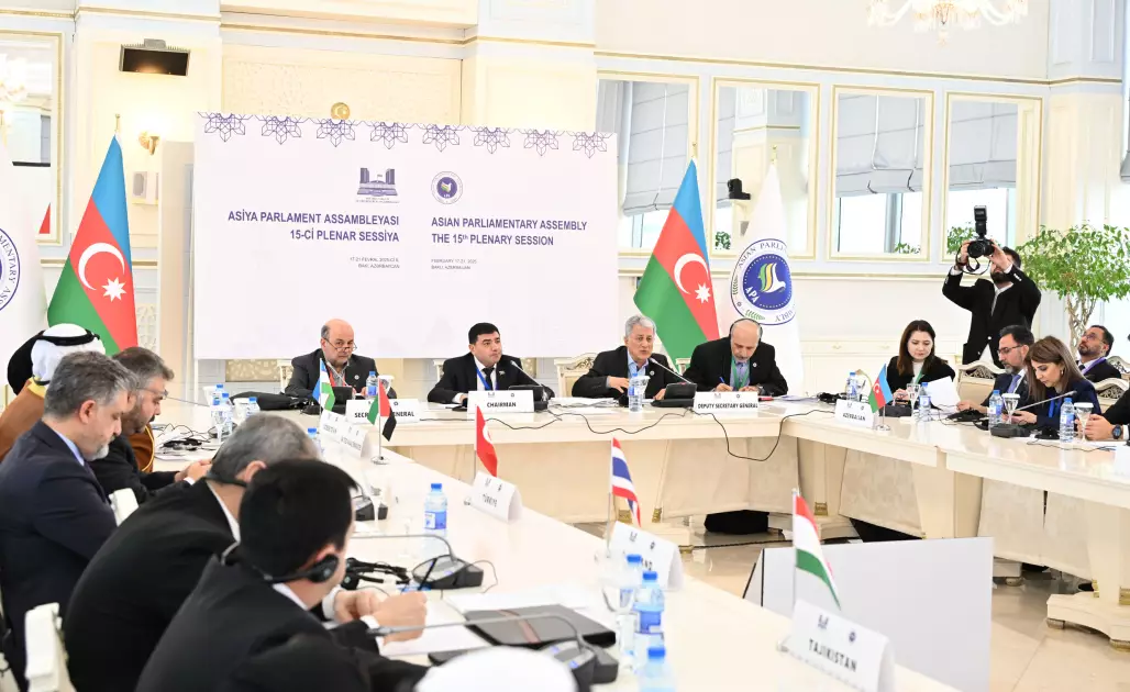 Asiya Parlament Assambleyasının 15-ci plenar sessiyasının bağlanış mərasimi keçirilib - FOTO