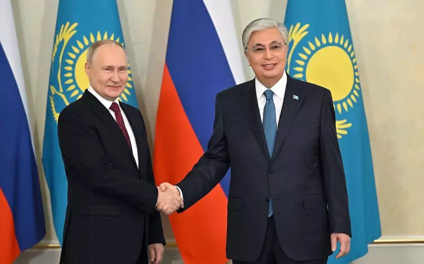 Putin və Tokayev birgə layihələri müzakirə ediblər