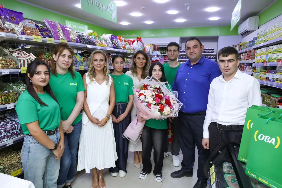 “OBA” marketlər şəbəkəsinin əməkdaş sayı 10 min nəfərə çatıb - FOTO