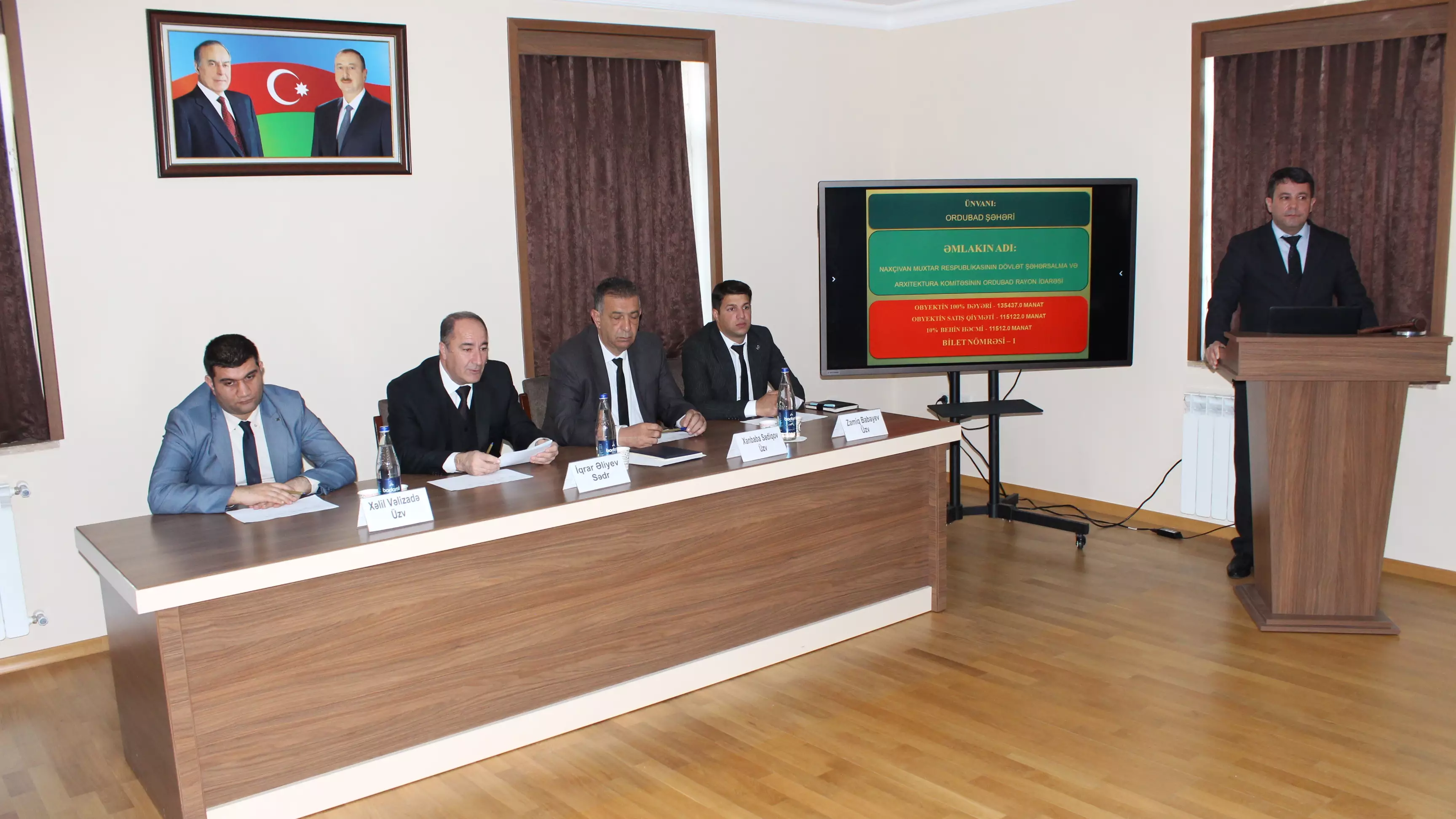 Naxçıvanda 1 kiçik dövlət müəssisəsi hərrac vasitəsilə özəlləşdirilib