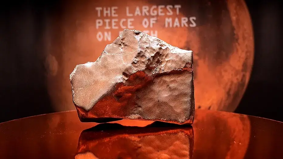 Yer kürəsində indiyə qədər tapılmış ən böyük Mars meteoriti bu qiymətə satıldı