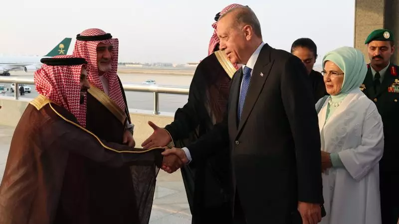 Rəcəb Tayyib Ərdoğan Səudiyyə Ərəbistanına rəsmi səfər edib