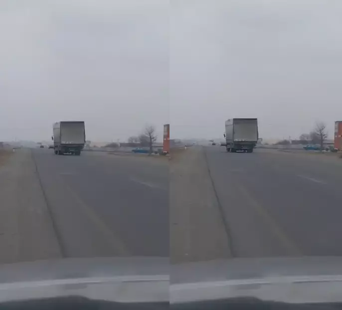 Bakı-Qazax yolunda avtoxuliqanlıq edən sürücü həbs olundu - VİDEO