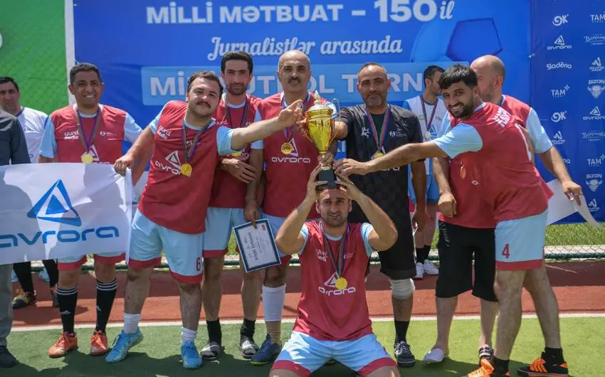 Şamaxıda "Milli Mətbuat – 150" minifutbol turnirinin qalibi müəyyənləşib - FOTO
