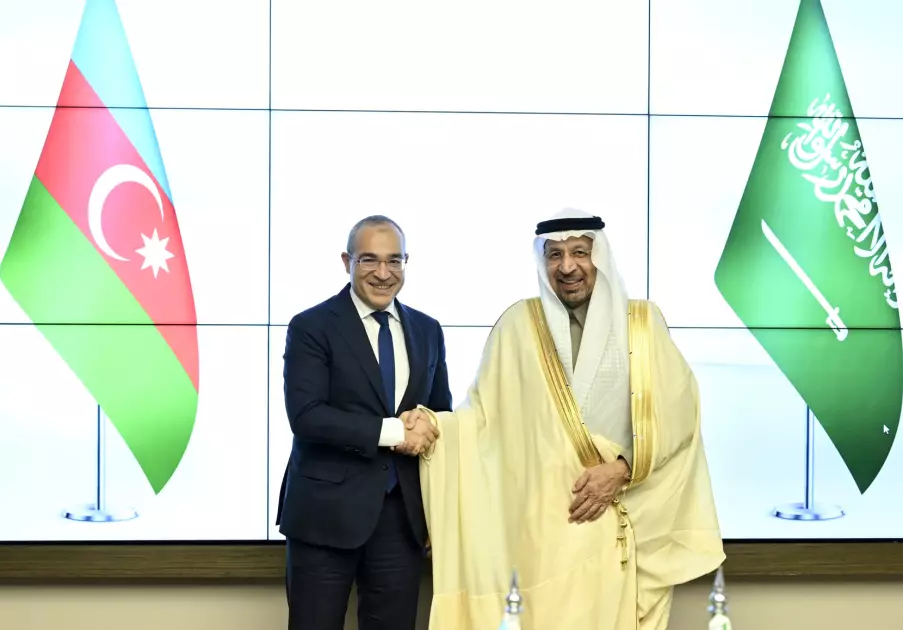 Azərbaycan və Səudiyyə Ərəbistanı yaşıl enerji gündəliyinin prioritet istiqamətlərini müzakirə edib