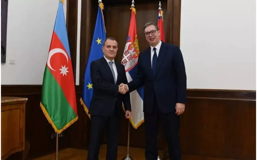 Serbiya Prezidenti Azərbaycan XİN başçısı ilə regional təhlükəsizlik məsələlərini müzakirə edib - YENİLƏNİB