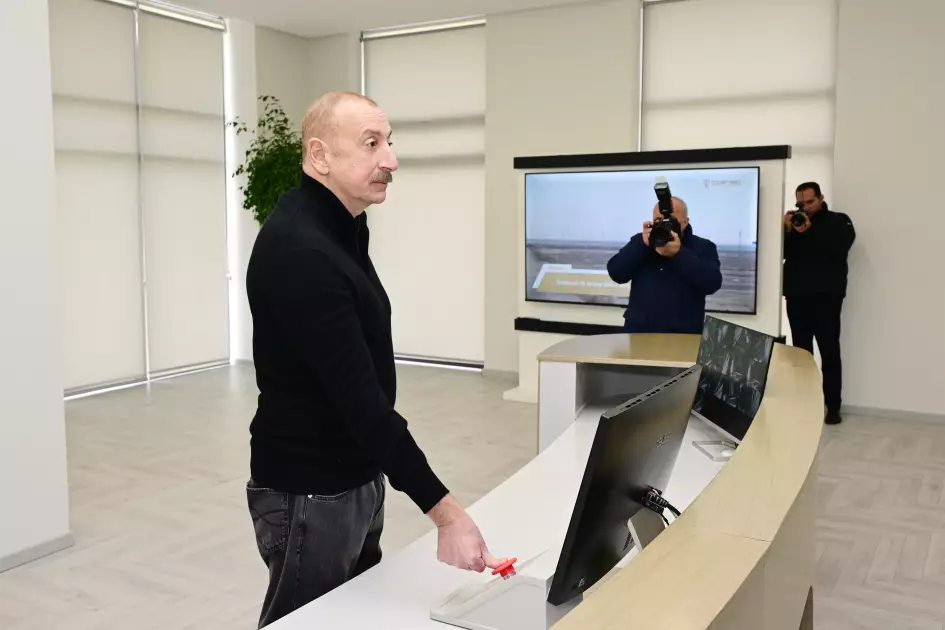 İlham Əliyev Ağdam Regional Rəqəmsal İdarəetmə Mərkəzi və Təlim-Tədris Kompleksinin açılışında iştirak edib - YENİLƏNİB