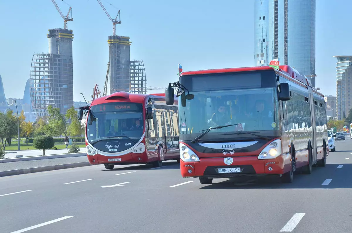 “Bakı Marafonu - 2023”lə bağlı 24 avtobusun hərəkət sxemi dəyişəcək